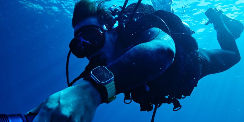 Apple Watch Ultra Oceanic+ app