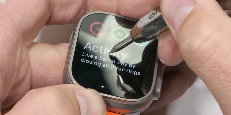 Apple Watch Ultra sapphire crystal