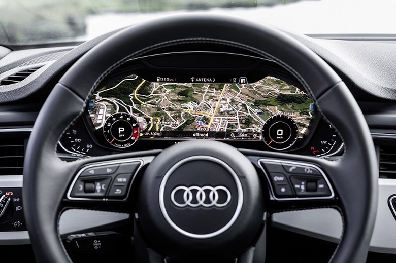 audi steering wheel