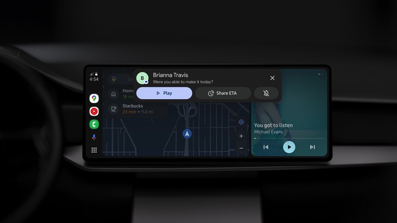 Android Auto will replicate the Galaxy S24 UI soon.