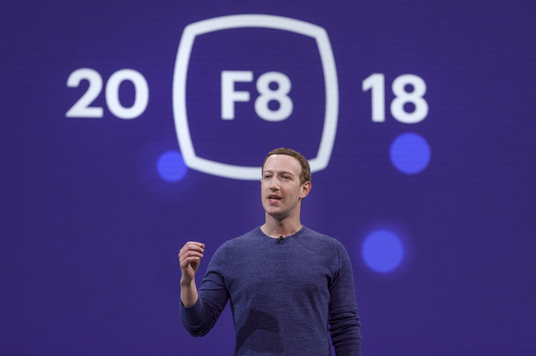 Facebook Zuckerberg F8 2018