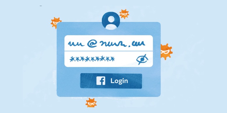 Facebook credentials
