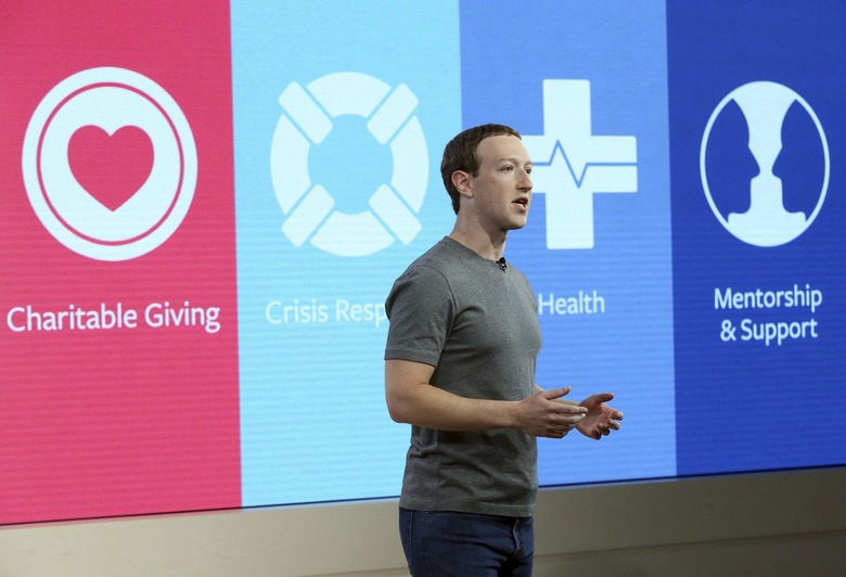 Facebook Social Good Forum in NYC, New York, USA - 29 Nov 2017