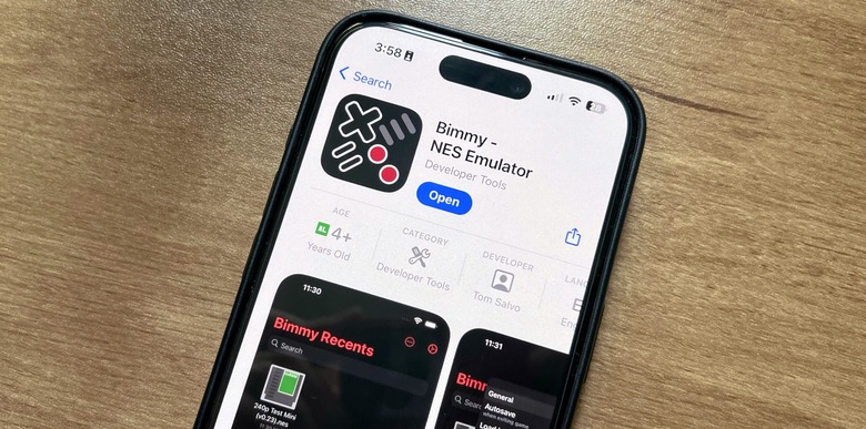 NES emulator for iPhone