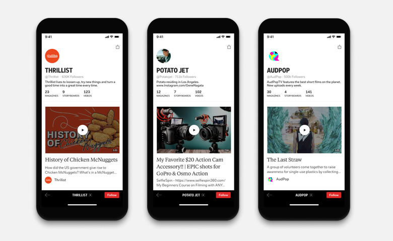 Flipboard news app