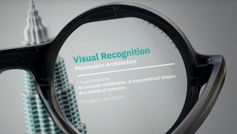 Frame AI can offer information about what you see.