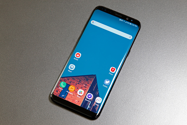 Samsung Galaxy S8 Plus.