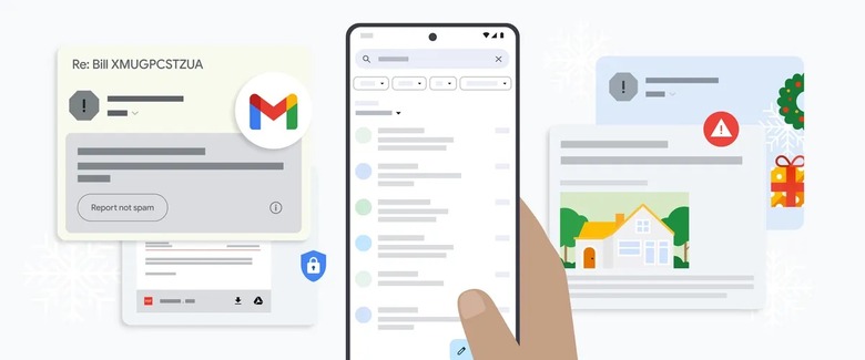 Gmail is using AI to stop holiday scams.