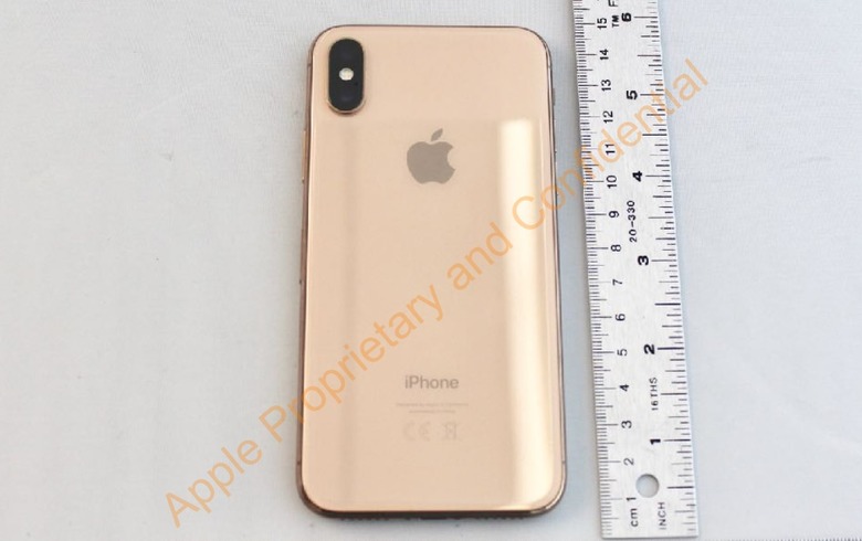 Gold iPhone X