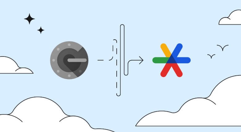 Google Authenticator's new icon.