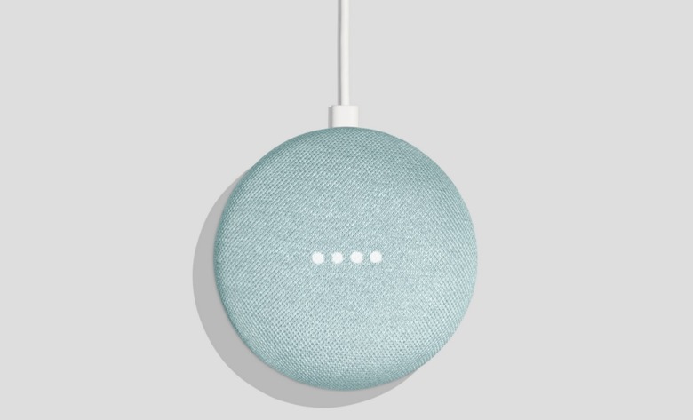 Google Home Mini Aqua