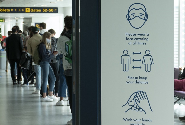 Coronavirus UK: Manchester Airport Flights to London