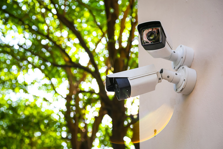 home security camera outdoors