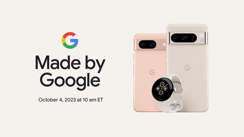 Made by Google event on October 4, 2023