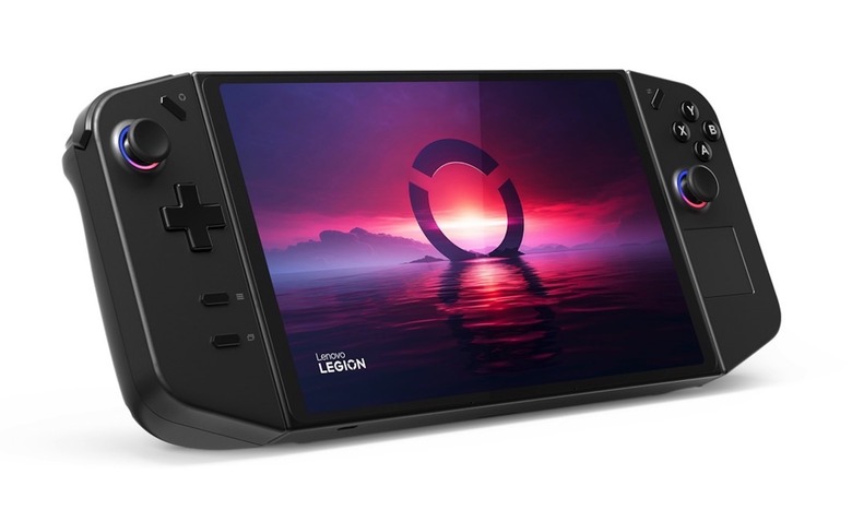 Lenovo Legion Go gaming handeld.