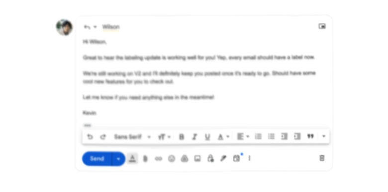 Serif AI email assistant