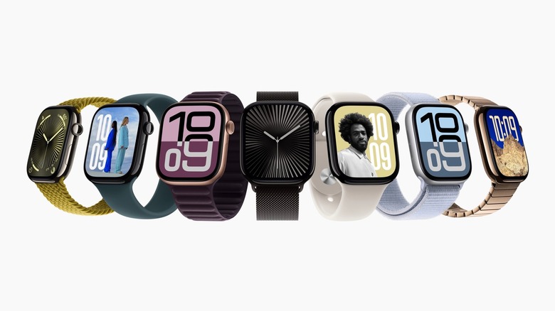 Apple Watch Series 10 lineup.