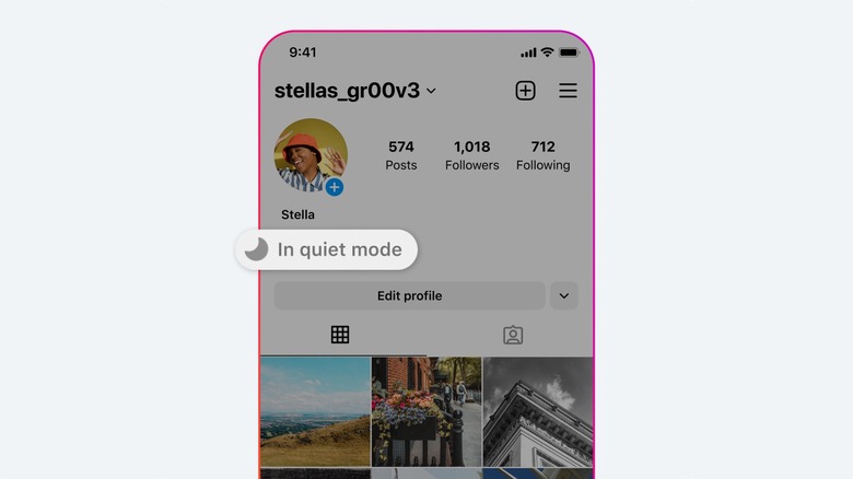 Quiet Mode on Instagram