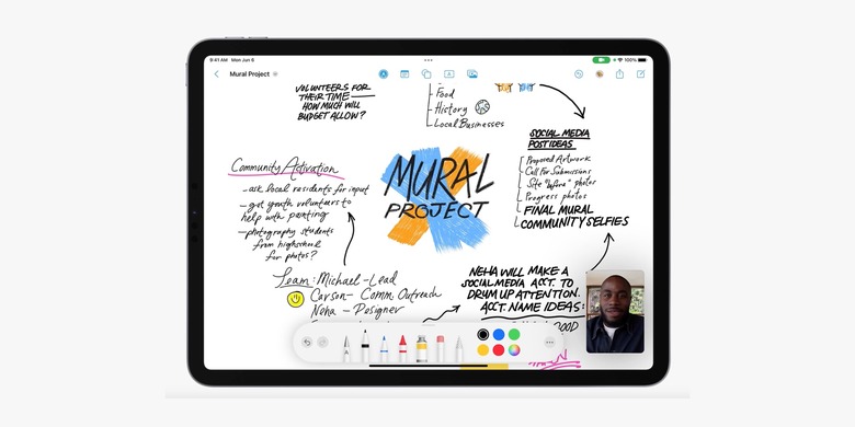 Freeform iPadOS 16.2