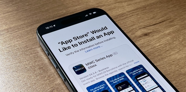 iPhone App Store in iOS 17.4