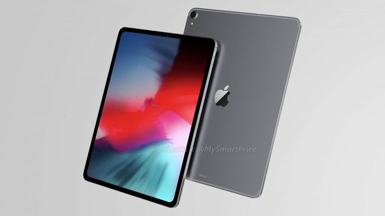 ipad pro face id render