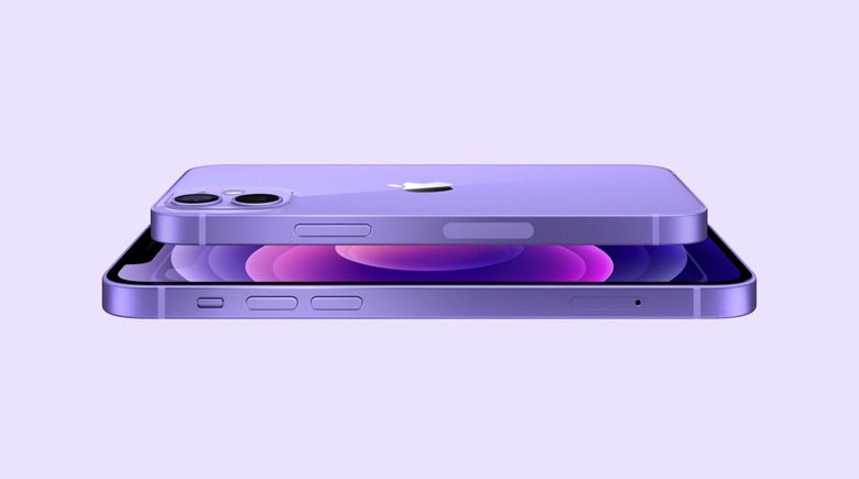 Purple iPhone 12