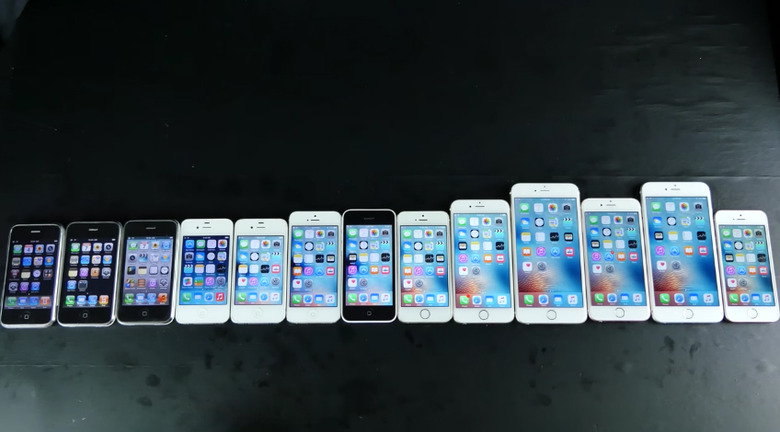 iphone-se-6s-plus-6-5s-5-4s-4-3gs-3g-2g-comparison