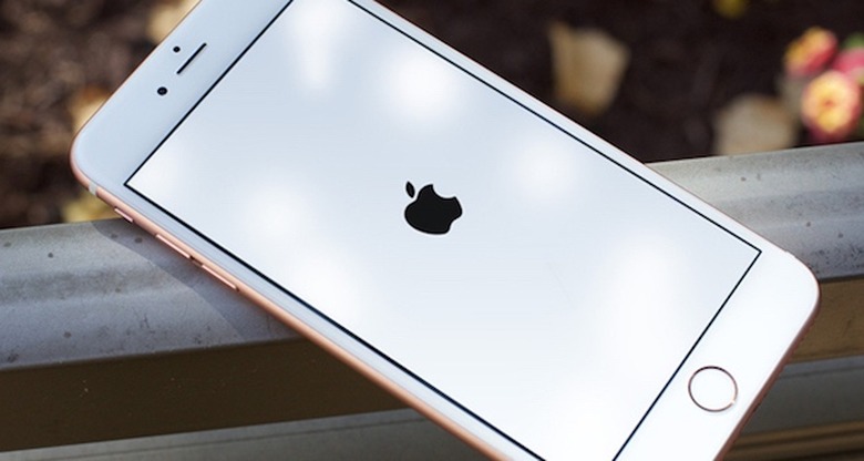iphone startup white