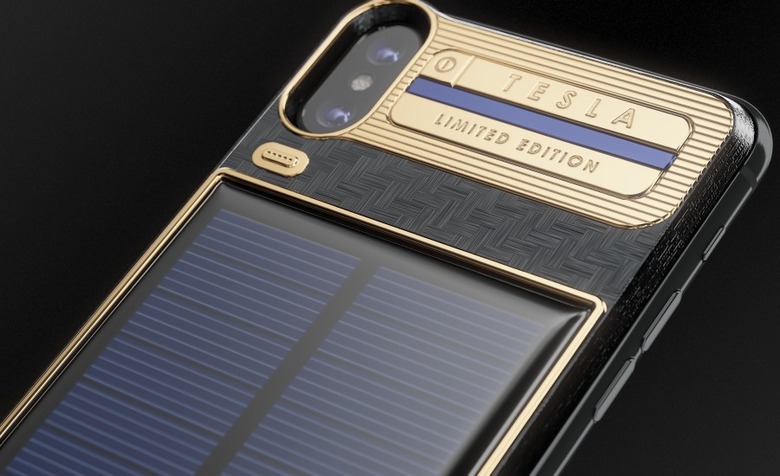 iphone x tesla caviar