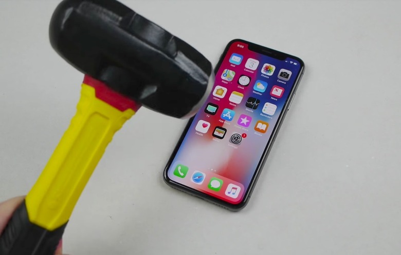 iphone x stress test