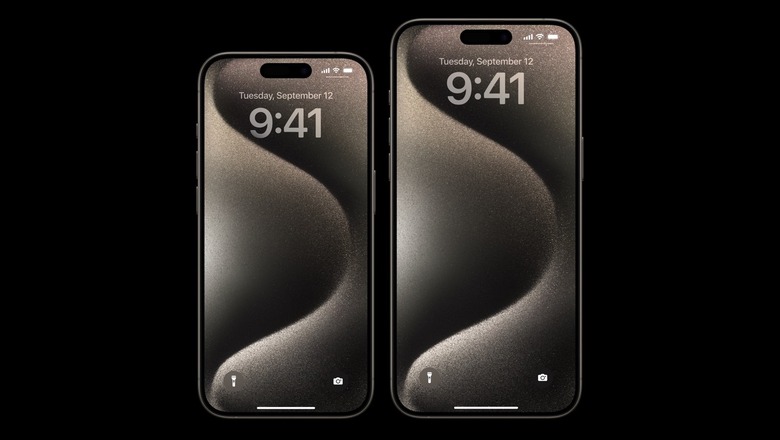 iPhone 15 Pro and iPhone 15 Pro Max