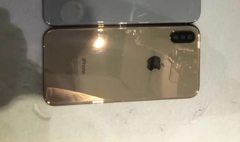 iPhone X Gold Color