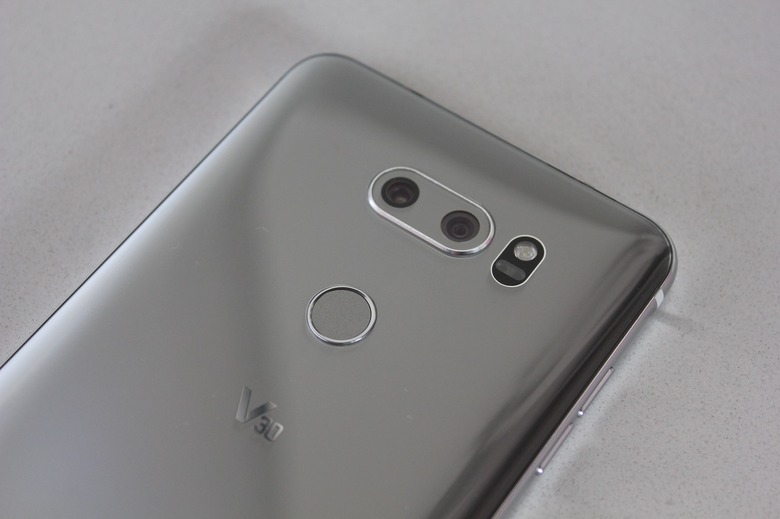 LG V30 Top Back