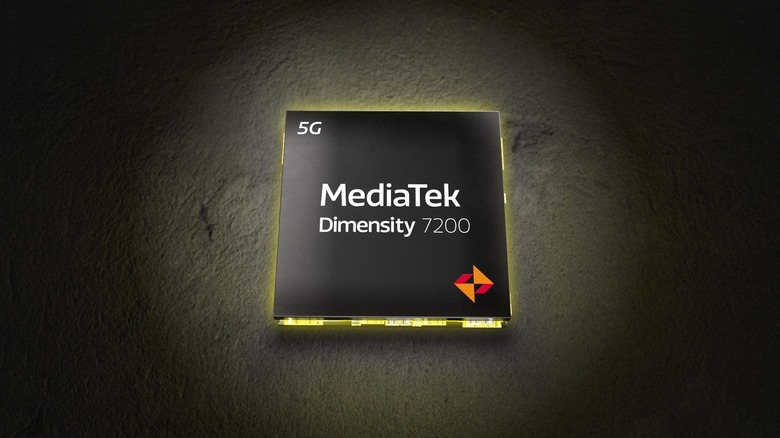 MediaTek Dimensity 7200 System-in-Chip (SoC), announced in February 2023.
