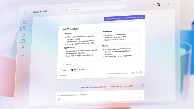 Microsoft Copilot brings AI to 365 apps.