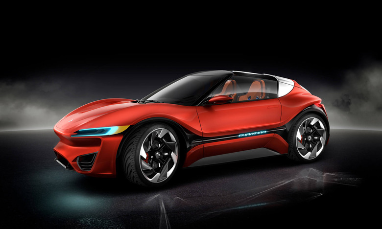 the quantino electric supercar roadster