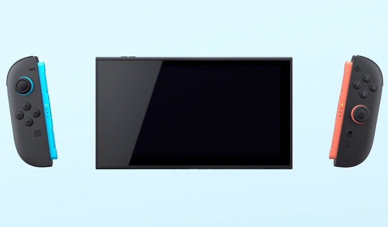 Nintendo Switch 2 with Joy-Cons detached.
