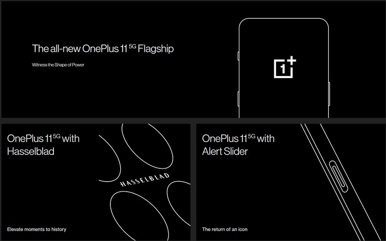 OnePlus 11 will debut at Cloud 11 launch event in February.