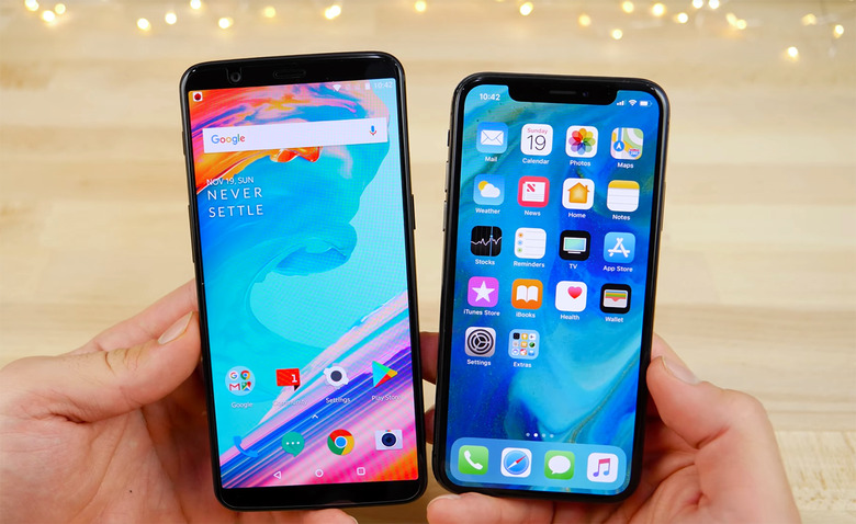 iphone-x-oneplus-5t
