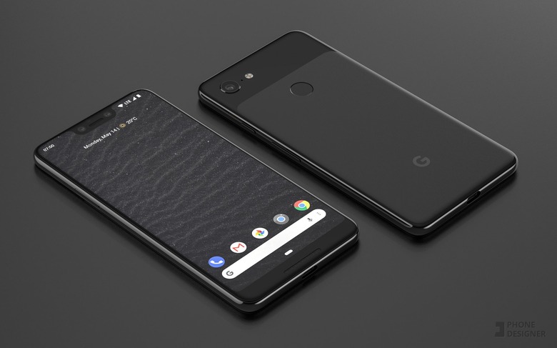 pixel 3 xl render one