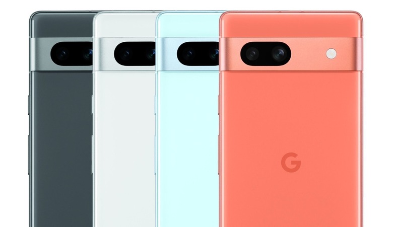 Pixel 7a color options.