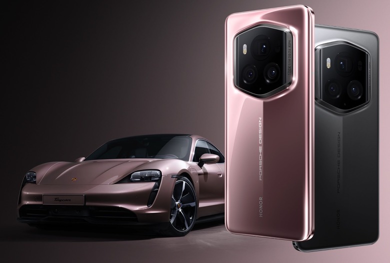 The Porsche Design Honor Magic 6 RSR smartphone.