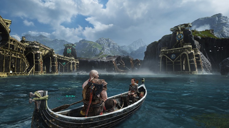 God of War Boat