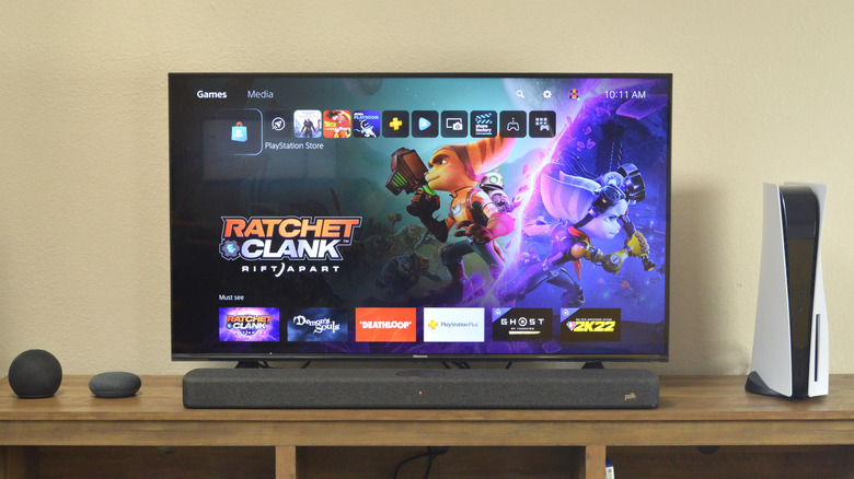 Sony TV and PS5