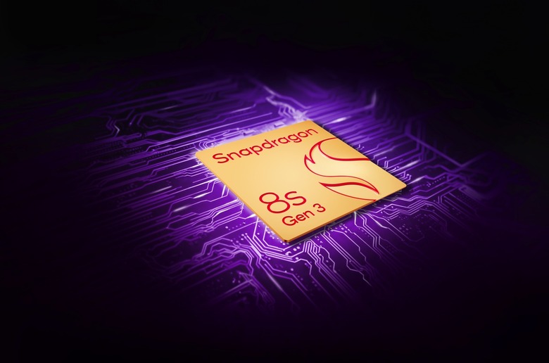 Qualcomm Snapdragon 8s Gen 3 chip.