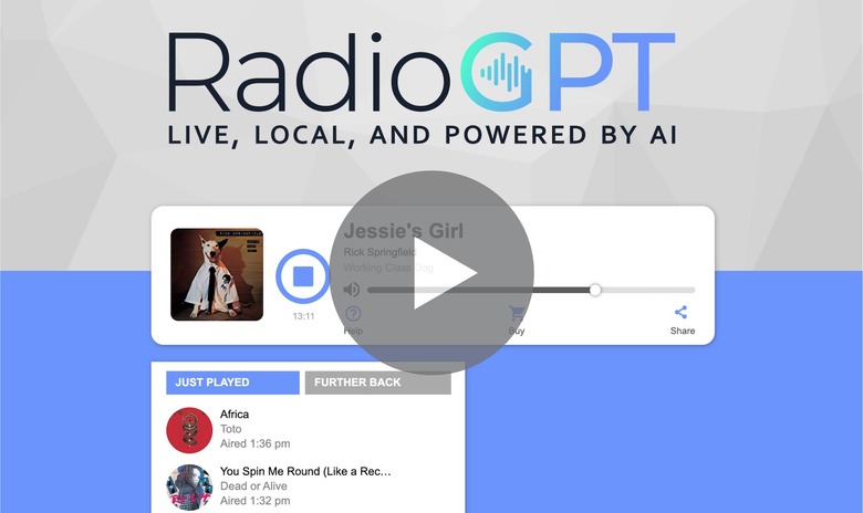 RadioGPT uses AI to power radio stations.