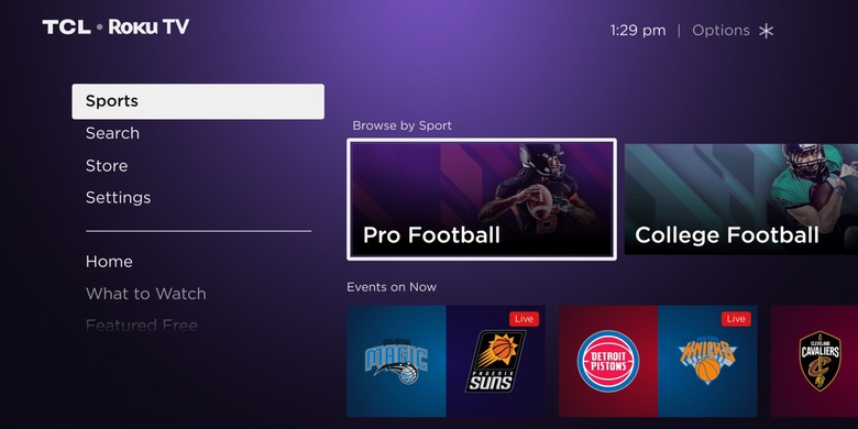 Roku Sports