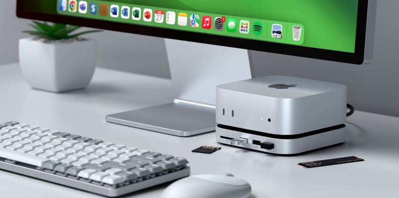 Satechi M4 Mac mini stand and hub