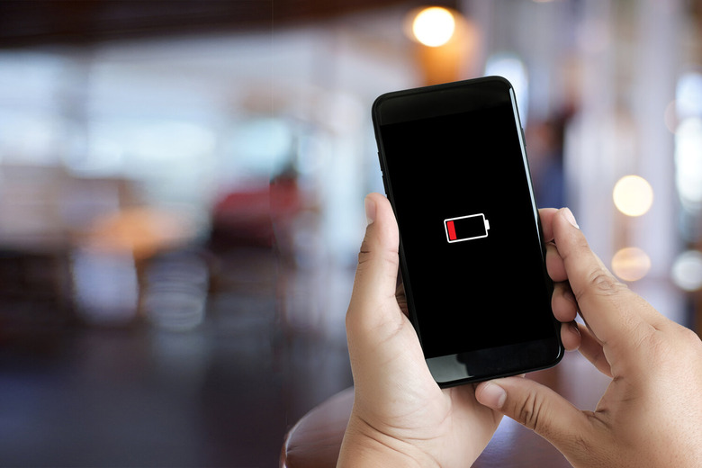 smartphone battery icon