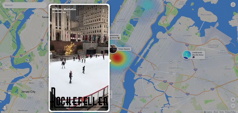 Snapchat Snap Map